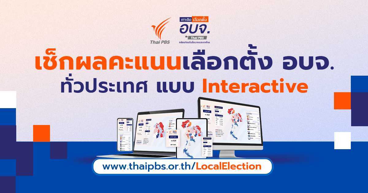 Thai PBS Election '68 - Live election results site for Thai PBS, handling 200,000+ peak visitors with